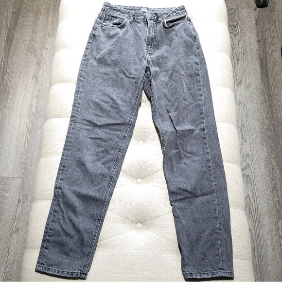 BDG Mom High Rise Straight Leg Black Jean Womens  W26 - Picture 2 of 10